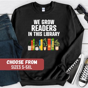 Buchliebhaber Rundhalsausschnitt, Bibliothekar Geschenke, Bibliothekar Sweatshirt, Geschenk für Buchliebhaber, Buch Sweatshirt, Bibliothekar Pullover, Bibliothekar Hoodie