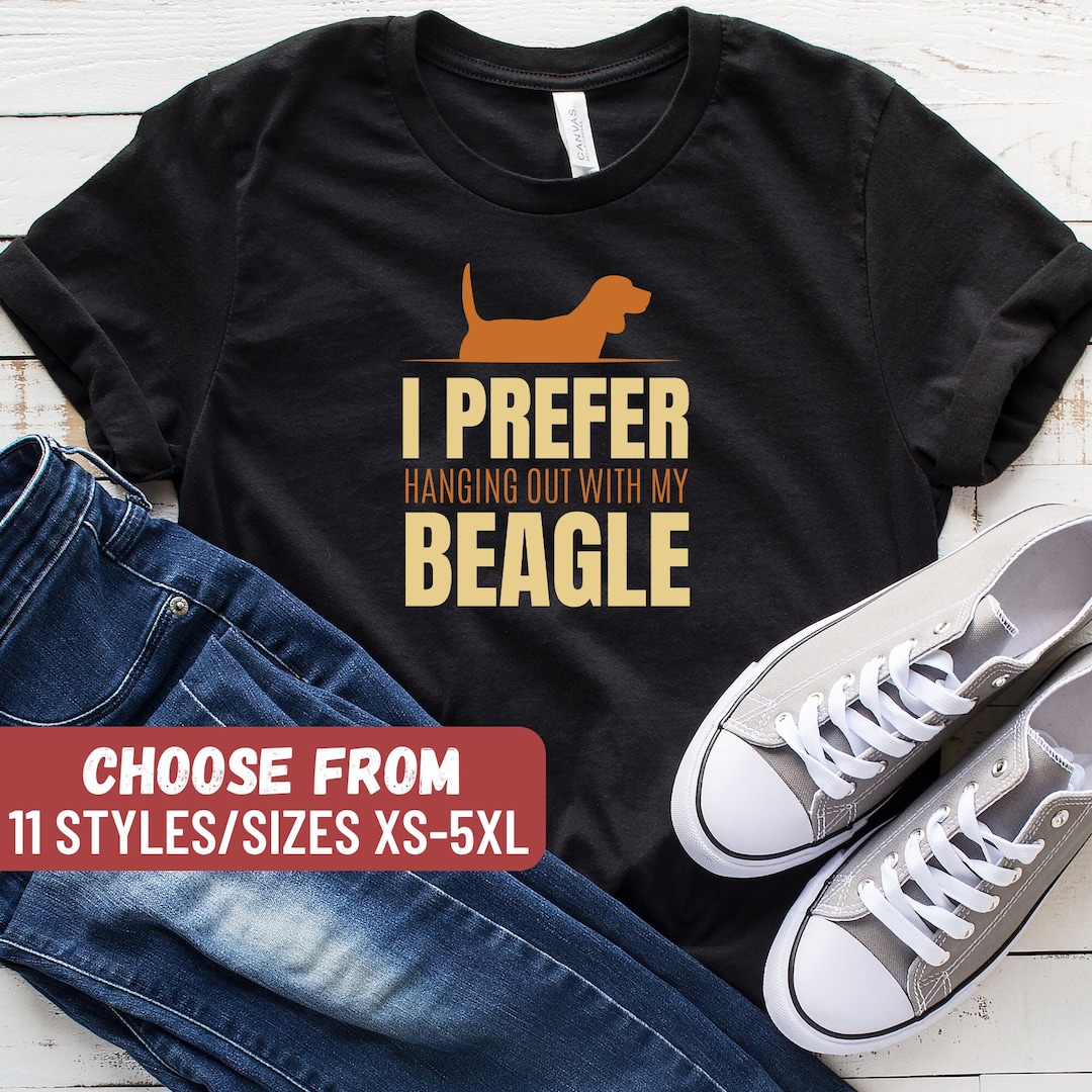 Beagle Gift, Beagle T-shirt, Beagle Tshirt, Funny Dog Shirt, Beagle Dog ...