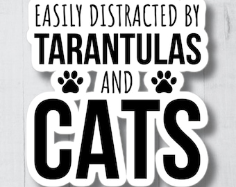 Funny Tarantulas Stickers, Tarantula Gift, Tarantulas Owner, Cute Tarantulas Decal, Pet Tarantula Sticker, Insect Sticker, Insect Gift
