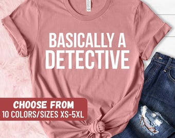 Chemises pour scène de crime, T-shirts de crime, Chemise de fan de crime, Chemise d'amant de crime, T-shirt de détective, Chemise de crime drôle, Chemise de spectacles de meurtre, Cadeau de meurtre