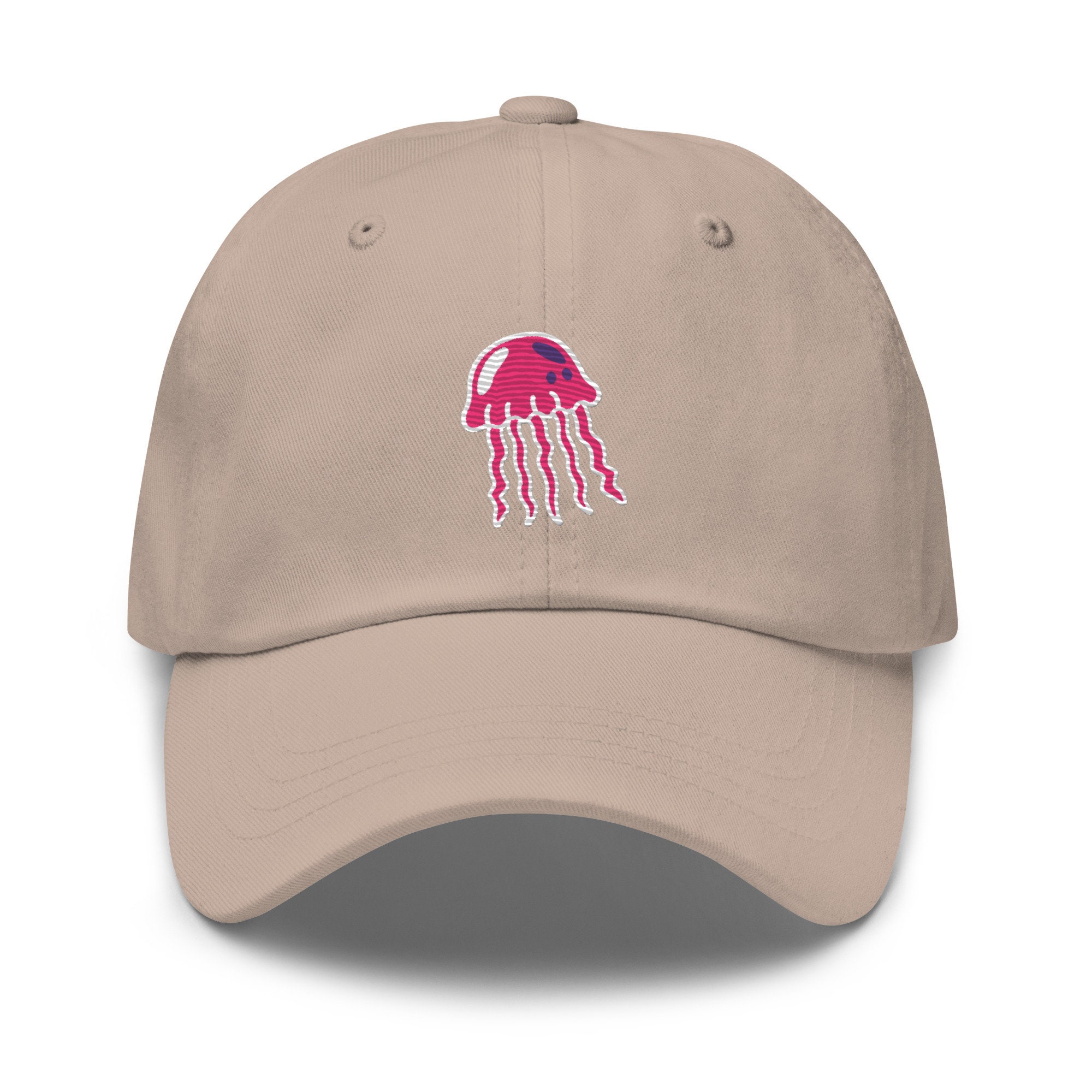 Jellyfish Hat, Jellyfish Baseball Cap, Jellyfish Embroidered Dad