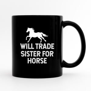 Taza divertida de caballo, regalos de caballos, amante de los caballos, taza de café de caballos, regalo para dueños de caballos, regalo de equitación equina, taza de café ecuestre