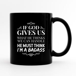 Lustige christliche Tasse, christliche Kaffeetasse, religiöse Kaffeetasse, christliches Geschenk, religiöse Kaffeetasse, katholischer Kaffeebecher, katholisches Geschenk
