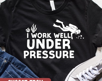 Scuba Diver Gift, Diving Shirt, Underwater Sports Shirts, Gift For Diver, Diving Lover Tee, Scuba Graphic Tees