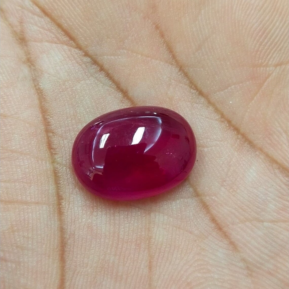 Ruby Glass Filled/Natural Gemstones Etsy