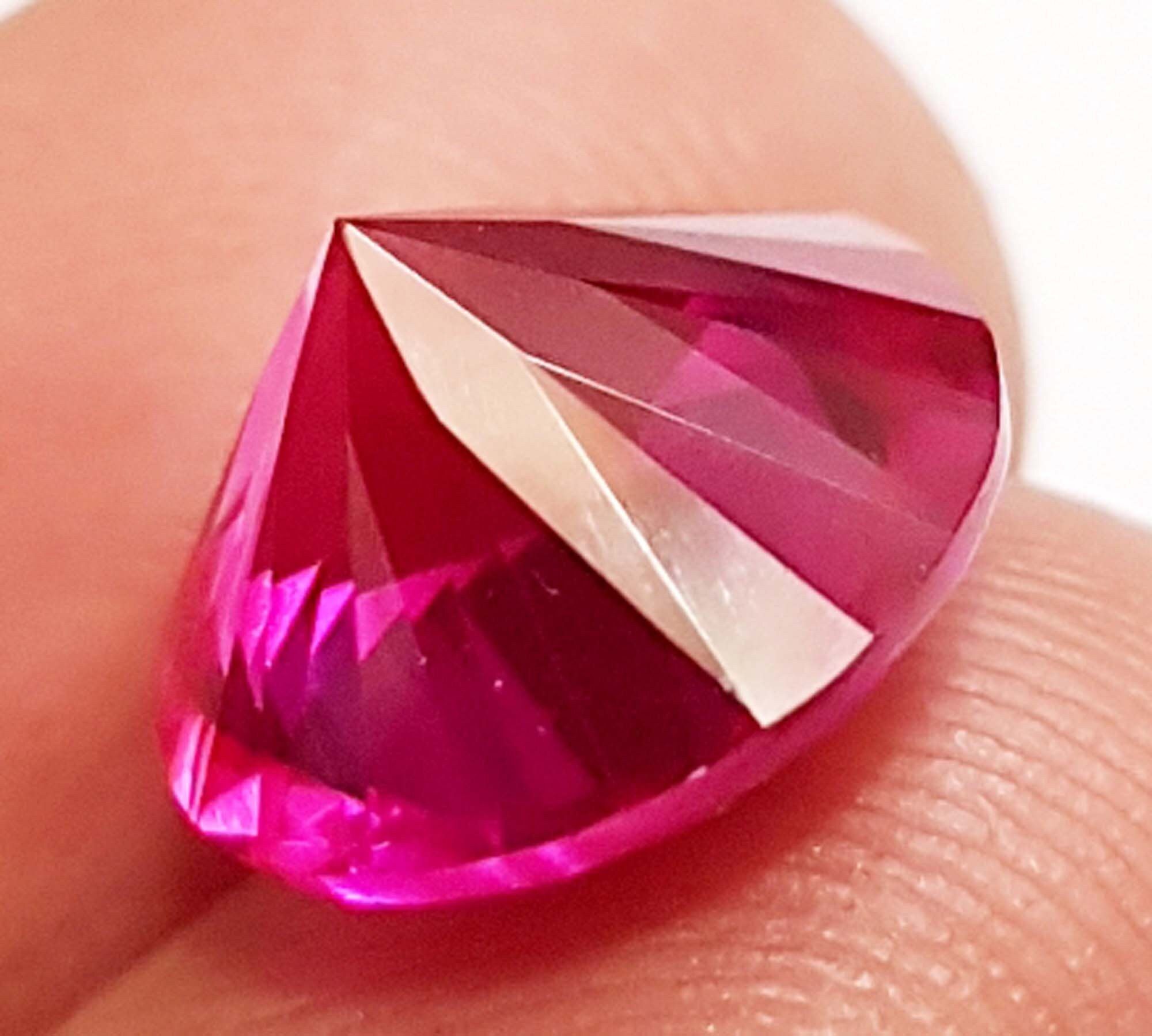 7.15 Ct Certified Natural Red Ruby 11X11 mm Loose Gemstone | Etsy