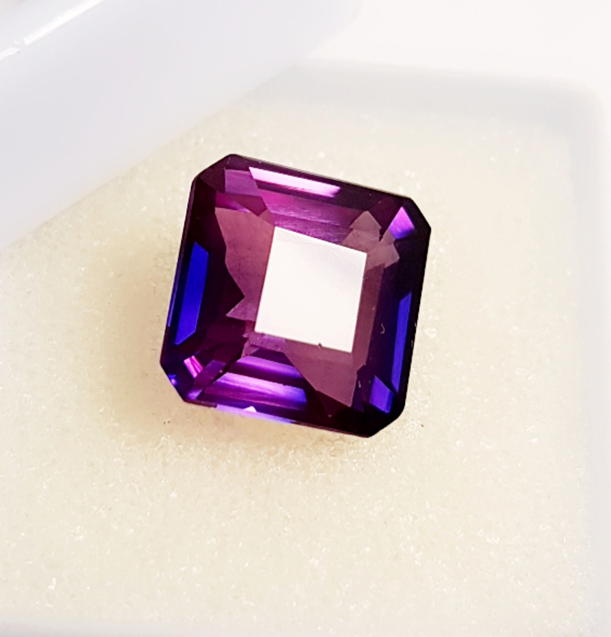 Wonderful 8.70 Ct Purple Sapphire Square Shape Faceted Rare - Etsy