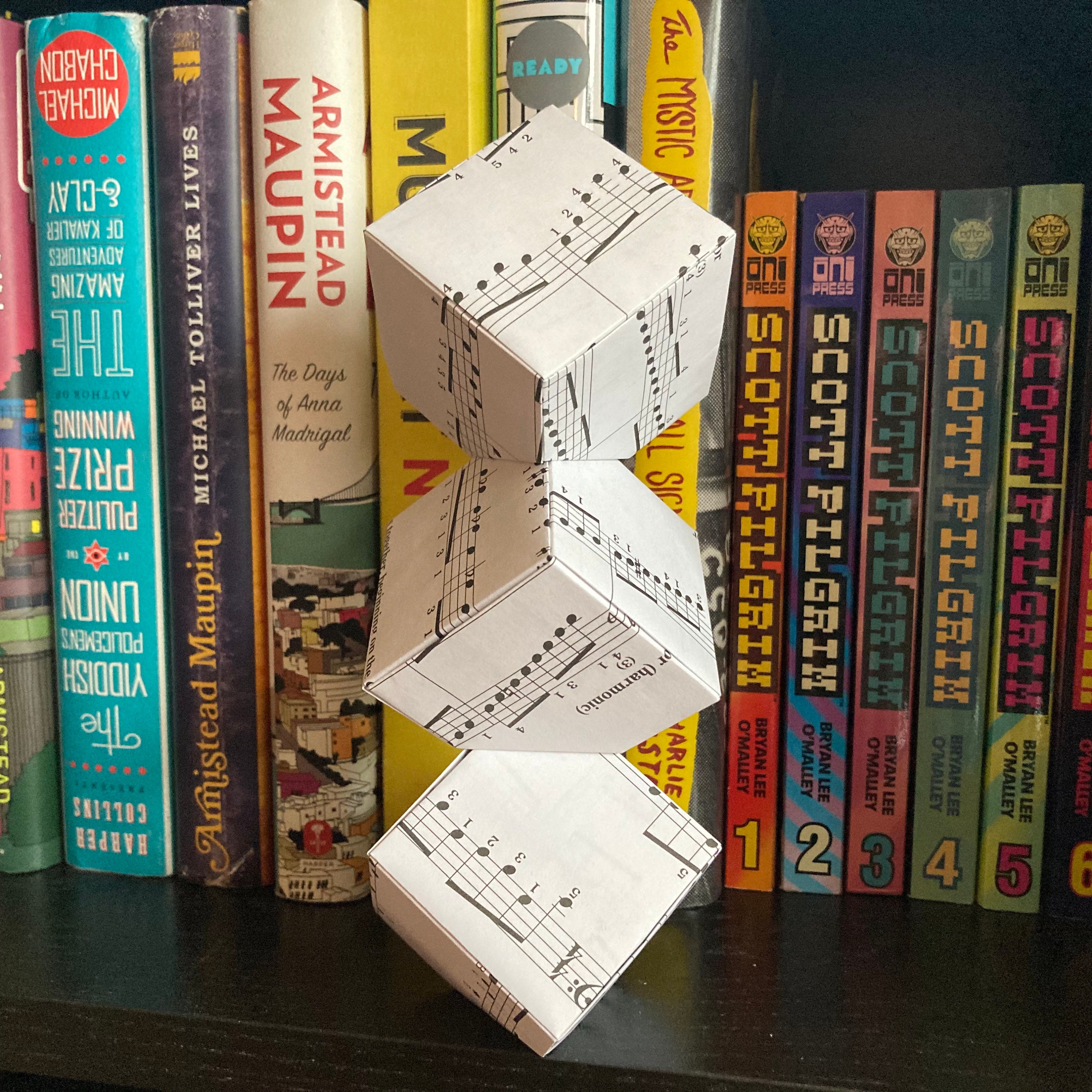 Stackable Origami Cubes - Sheet Music - Etsy