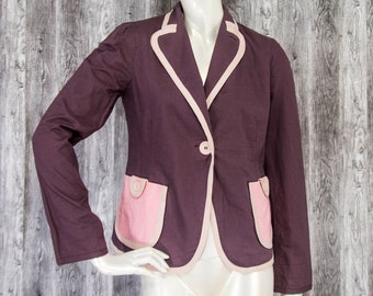 Marc by Marc Jacobs Vintage Womens Blazer Jacket Cotton Pockets size US6 /UK10