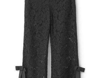 Ganni duval lace dress online