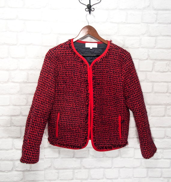 Escada tweed jacket new arrivals