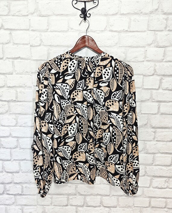 MASAI Scandinavian Design Abstract Pattern Viscos… - image 4