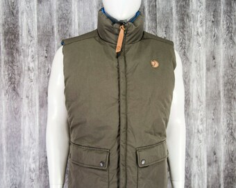 Fjallraven Reversible Down Vest No. 6 Dark Olive Men's