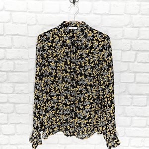 GANNI Floral Shirt Viscose size 42