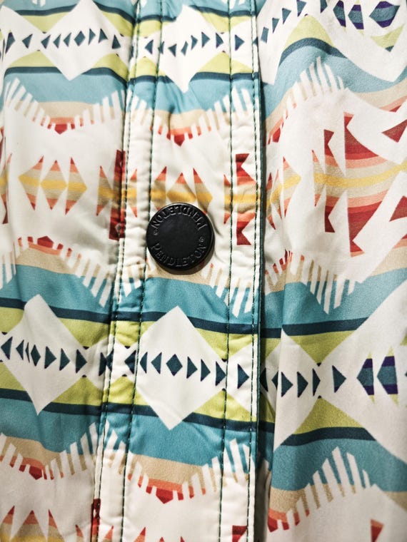 Pendleton Reversible Jacket Lightweight Quilted A… - image 4