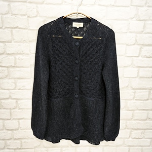Alpaca Society 100% Baby Alpaca Knit Cardigan Made in Peru size S