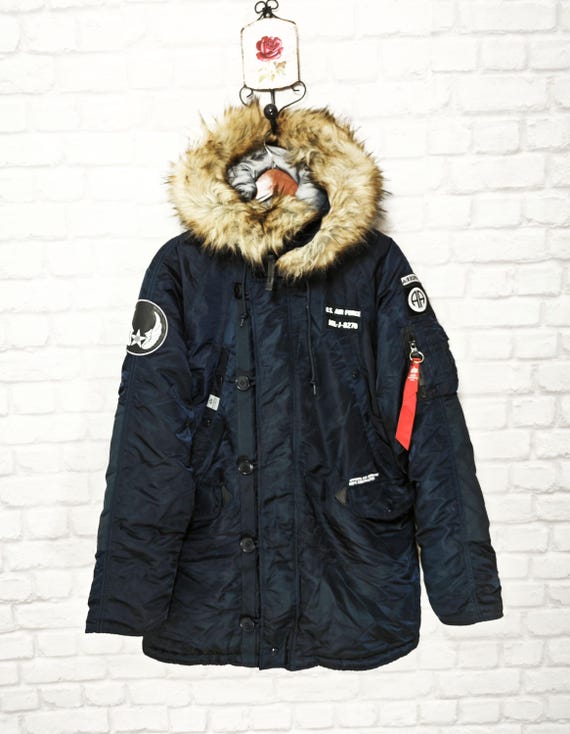 Alpha Industries Airborne Men's Parka Jacket Size M - Etsy