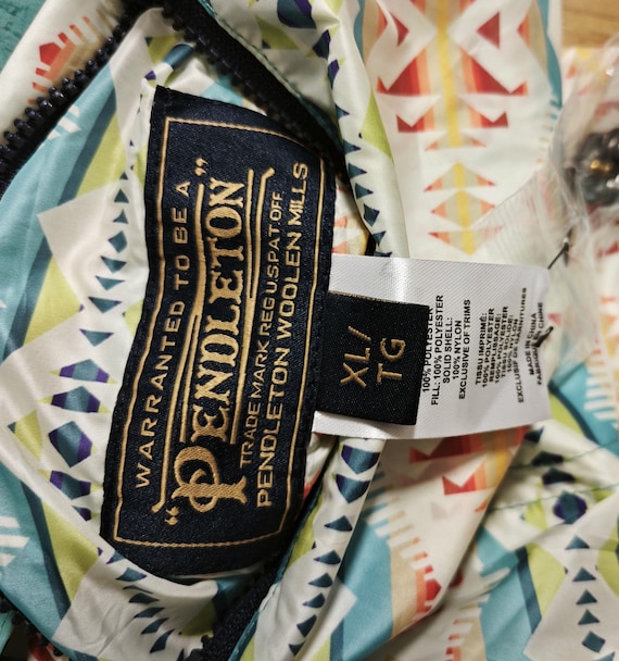 Pendleton Reversible Jacket Lightweight Quilted A… - image 10