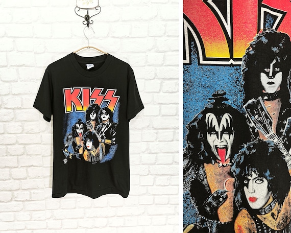 KISS Vintage 1996 Men's Rock Band Rare T Shirt 90's Size M - Etsy