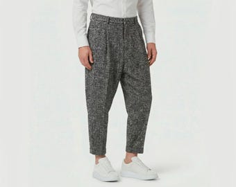 Spodnie męskie Deveaux New York Textured ze zwężanymi nogawkami, rozmiar 1