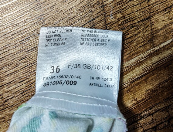 Basler Watercolor Abstract Multicolor Pattern Dre… - image 7