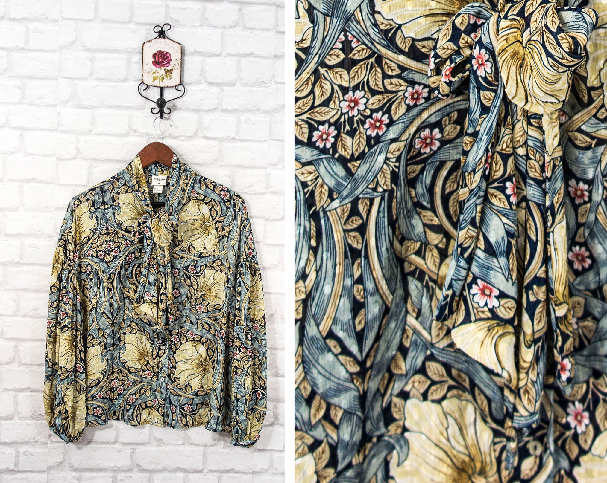 William morris cheap blouse h&m