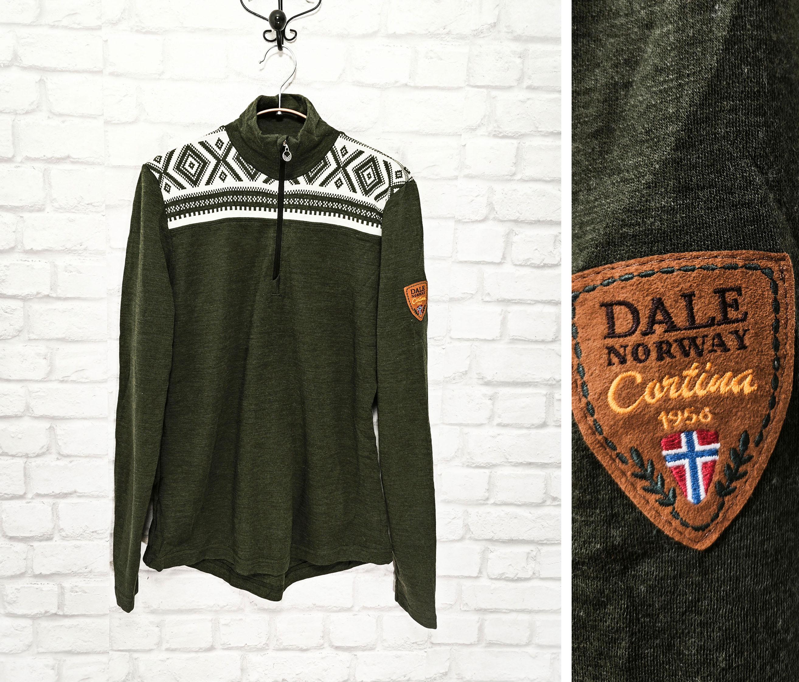 Dale of Norway 100% Merino wool Cortina Women's Basic Jumper Sweater Size L