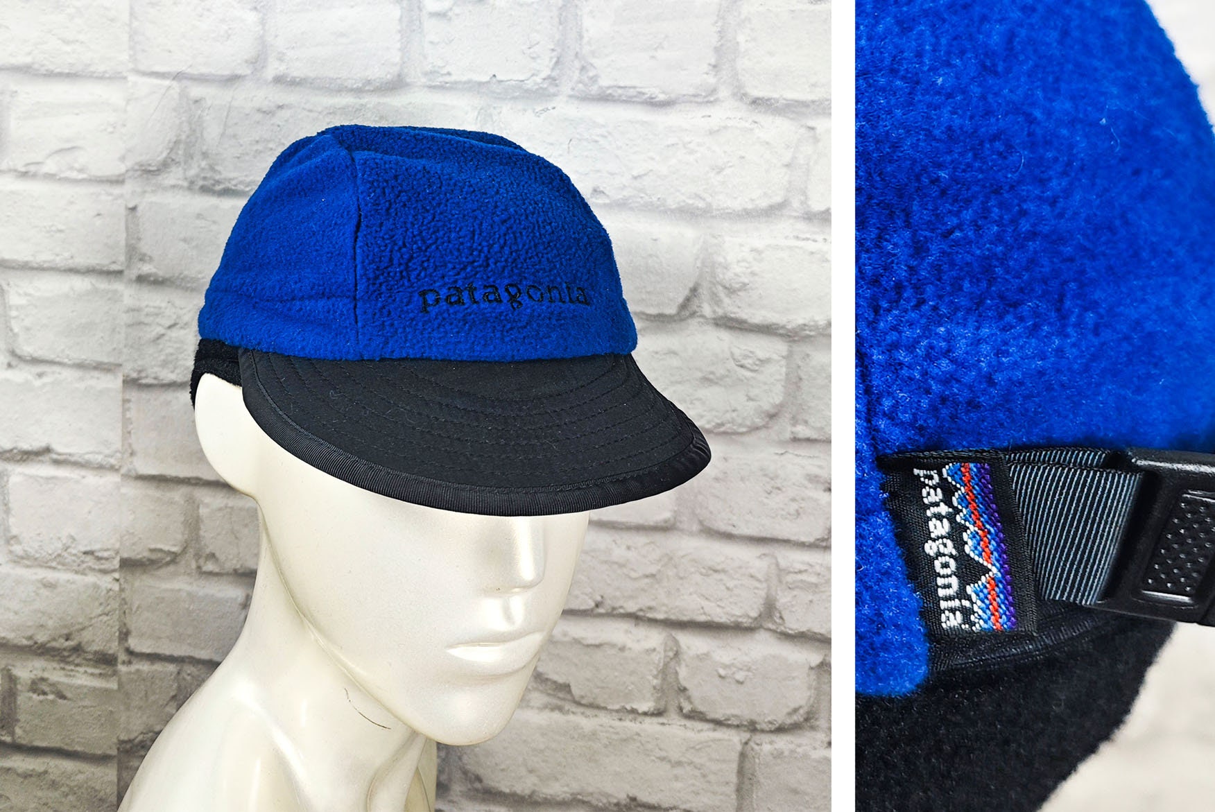 Patagonia Duckbill Strapback Vintage Fishing Water Hat RARE Patagonia Men main image 2