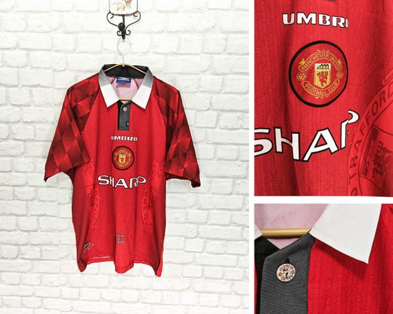 96-98 Manchester United OLD UMBRO サッカー Manchester United Umbro Vintage 1996 / 98 Home Football
