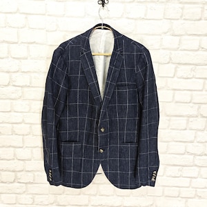 Tiger of Sweden 100% Linen Men&#39;s Blazer Jacket Size 50