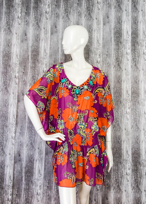 embellished beach dress Patbo - Crochet Bloom Cut Out Beach Dress