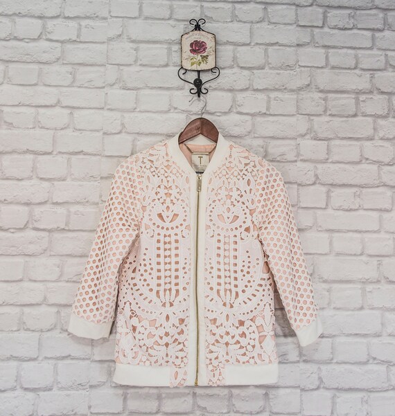 ted baker lace parka