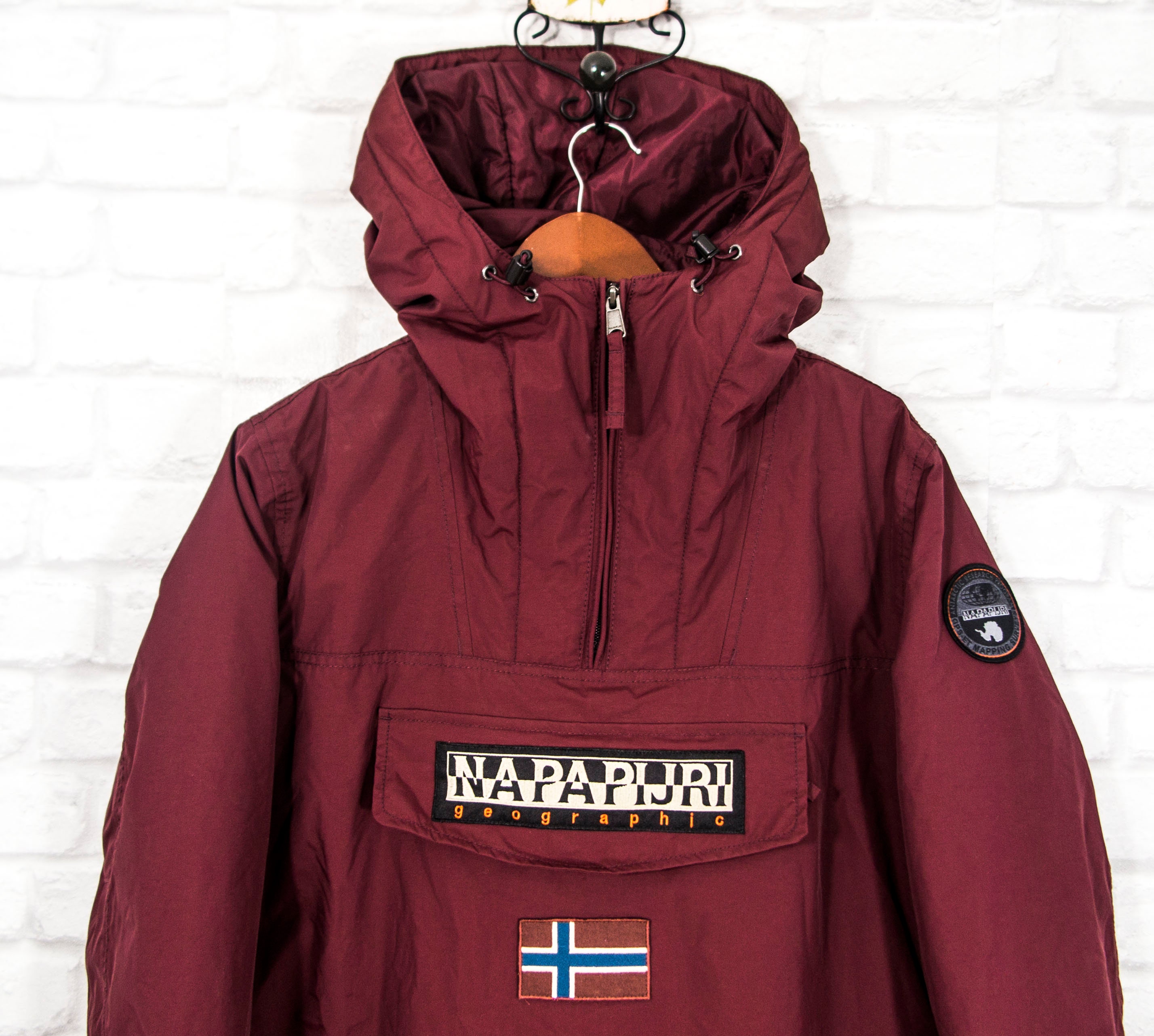 Napapijri Rainforest Anorak Women's Hoodie Jacket Size XL - Etsy