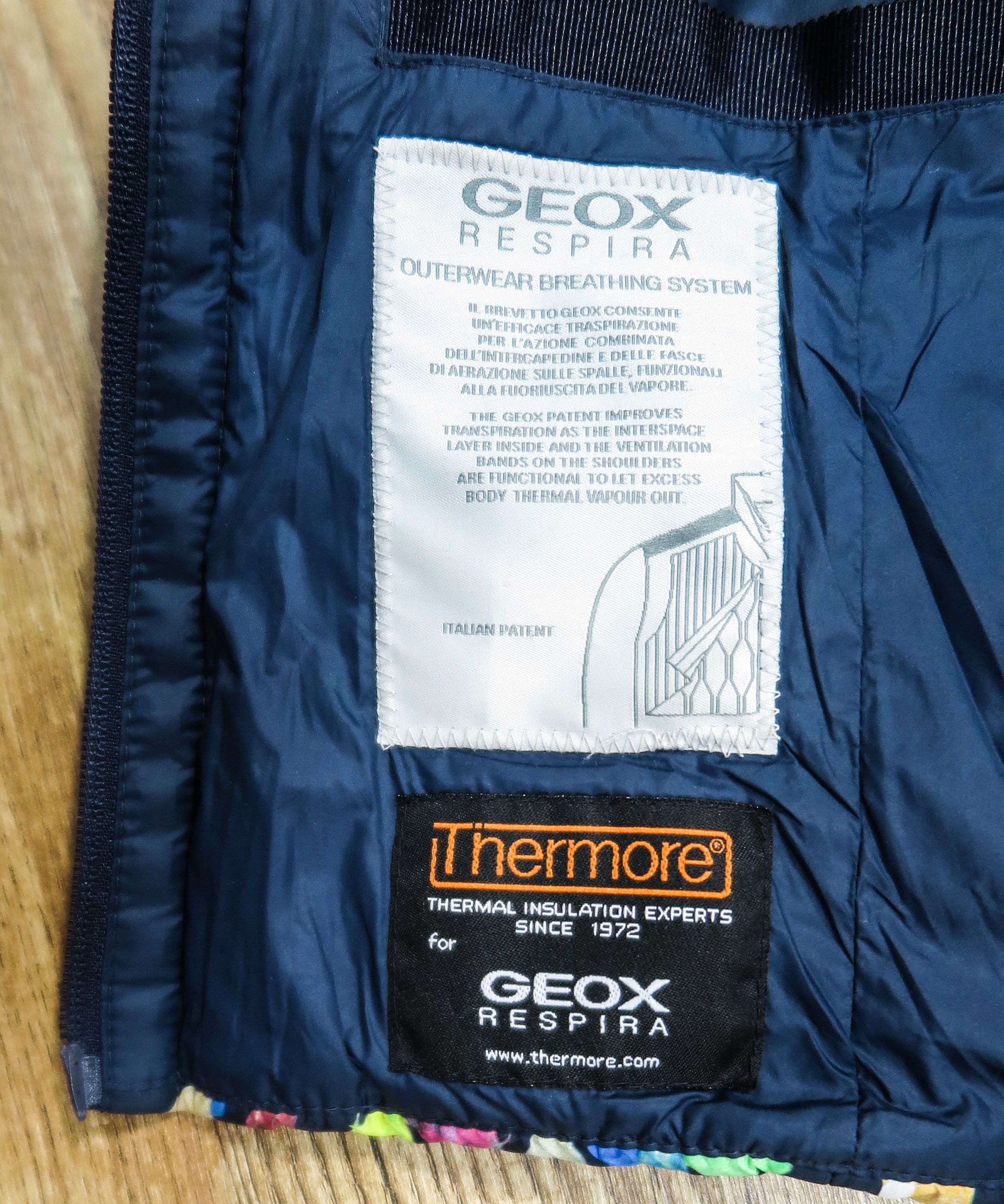 GEOX Thermore Insulation Acolchada Coat - Etsy España