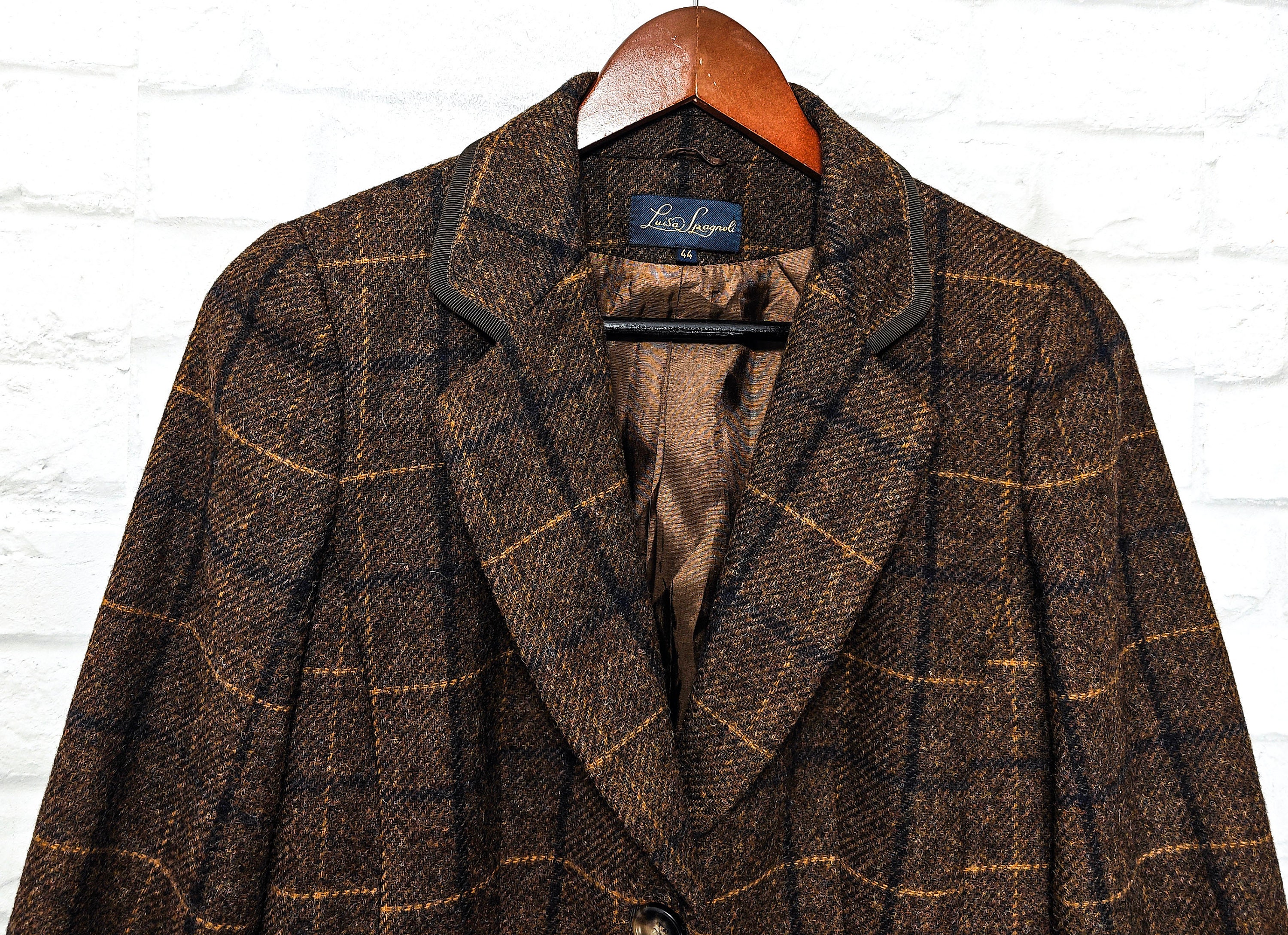 Luisa Spagnoli Virgin Wool Blazer Jacket Size IT44 - Etsy