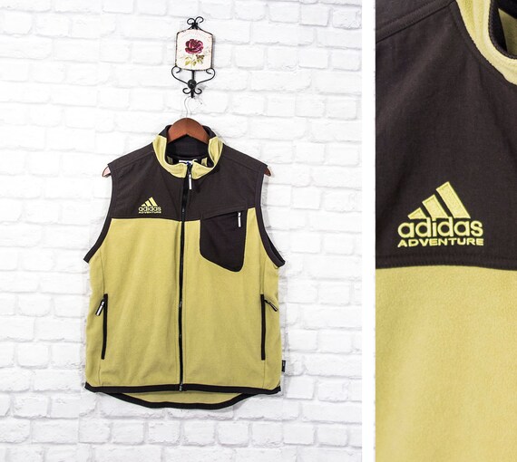 adidas weste gelb