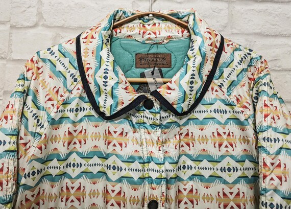 Pendleton Reversible Jacket Lightweight Quilted A… - image 3