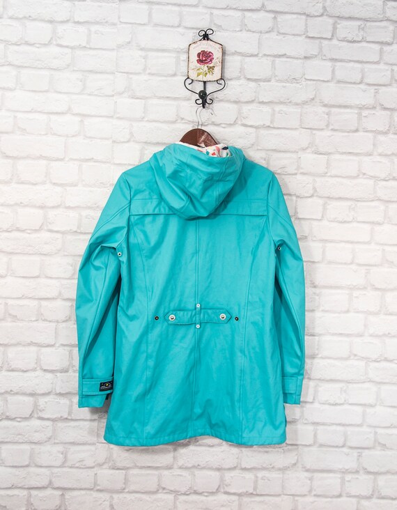 Schmuddelwedda Raincoat Rain Jacket Turquoise Win… - image 6