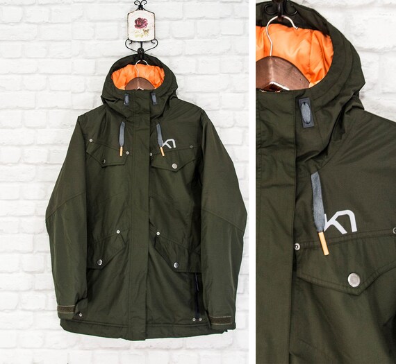 Nordic Design by Kari Traa Olive Green Parka Jacke