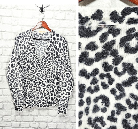 Michael kors cheap leopard sweater