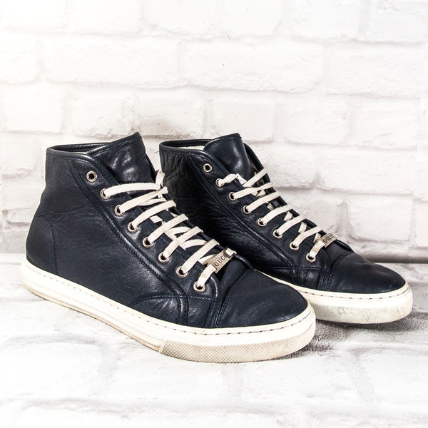 GUCCI Genuine Leather Men's Sport Boots Shoes Size EU 42.5