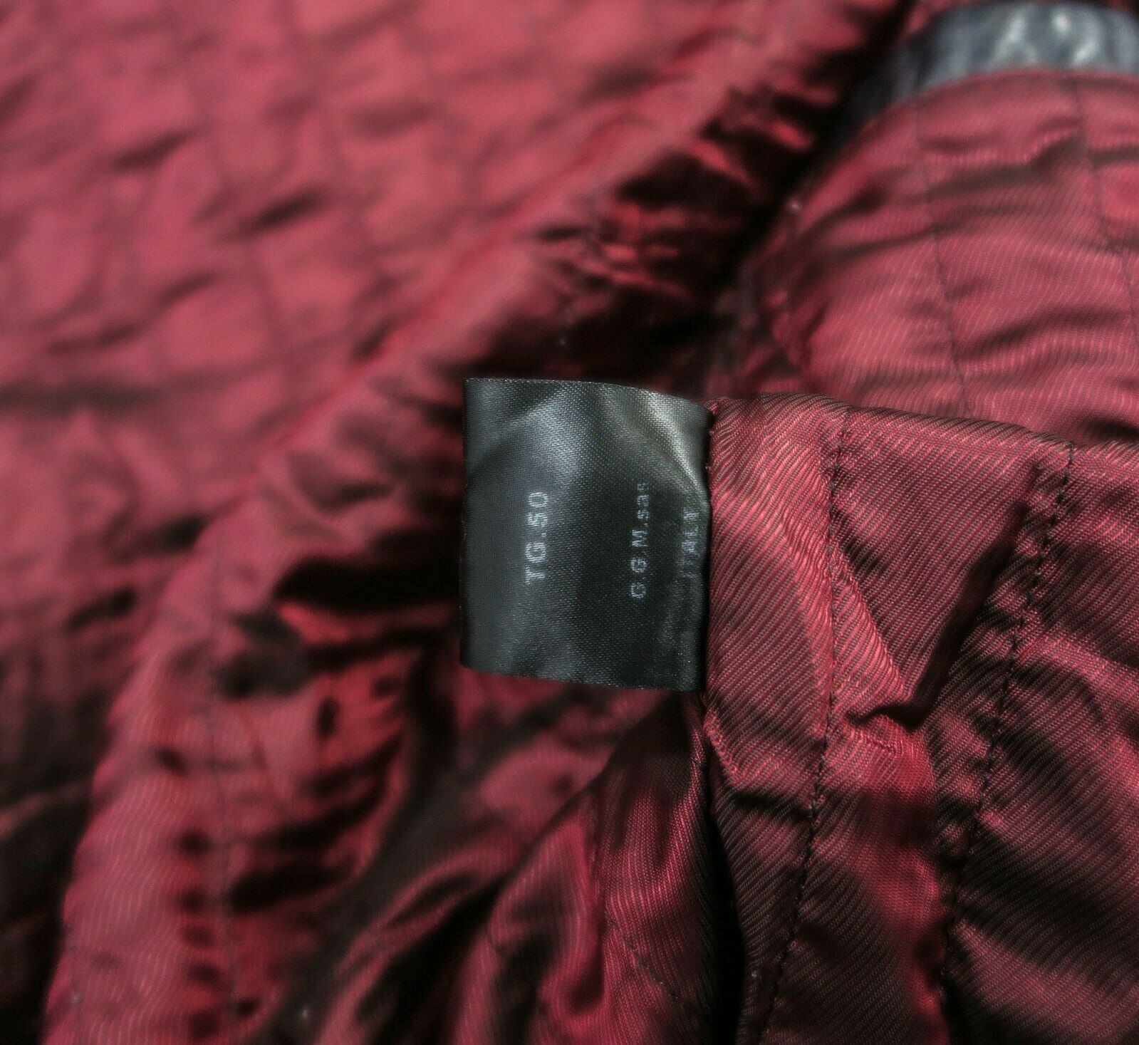 Antony Morato 100% Leather Genuine Jacket 90s Clothing Grunge Wear