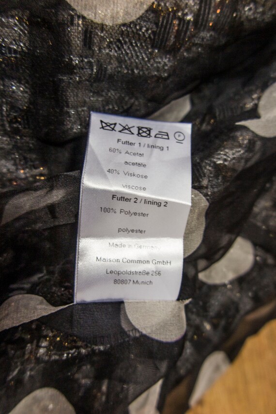 Maison Common Munich Tweed Blazer Jacket Metallic Fibers Maison Common Munich Tweed Blazer Jacket Metallic Fibers