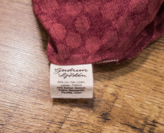 Gudrun Sjoden Skirt Dots Pattern Linen/Cotton XXL… - image 5