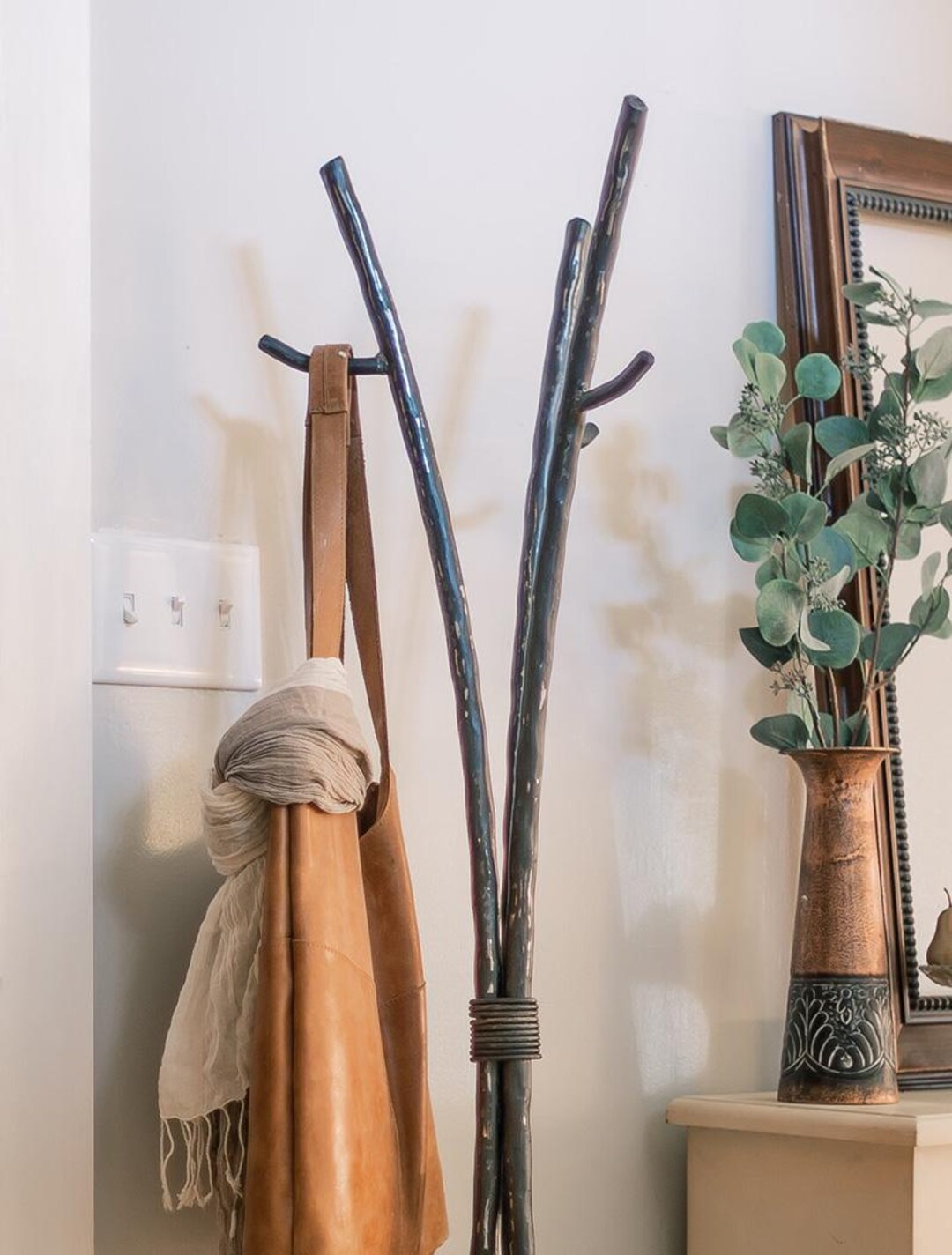 Iron Freestanding Coat Rack – Meridian – American Made by Urban Forge ...