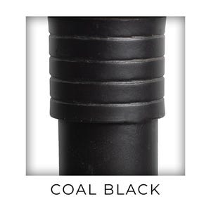 Close-up image of the Urban Forge Coal Black finish.