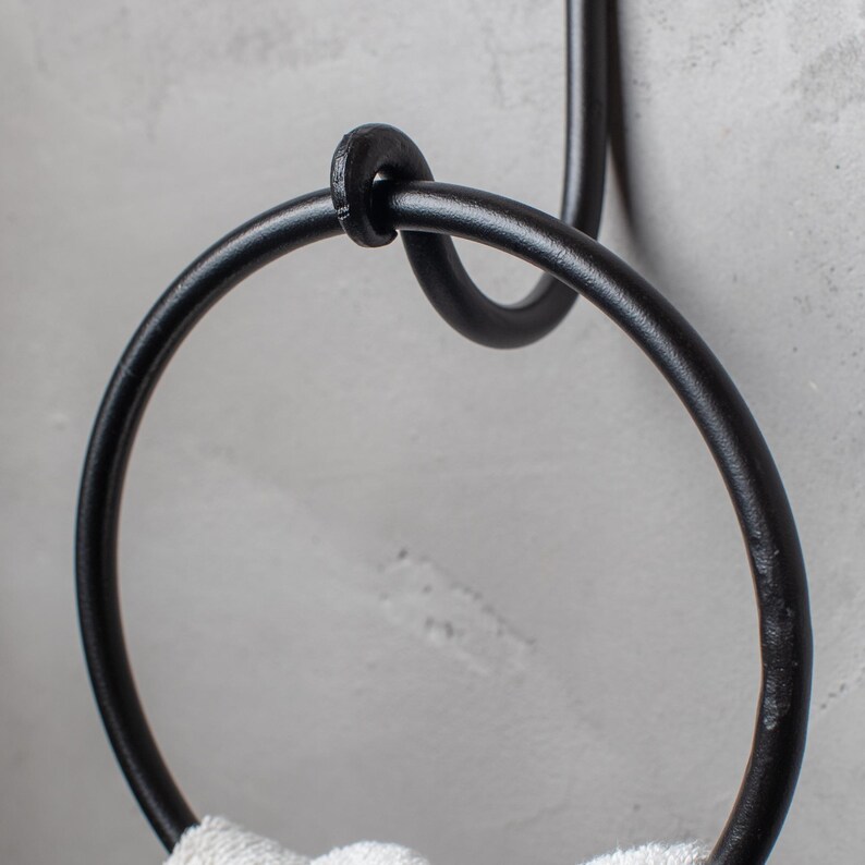 Iron Towel Ring – Knot - Thumbnail 5