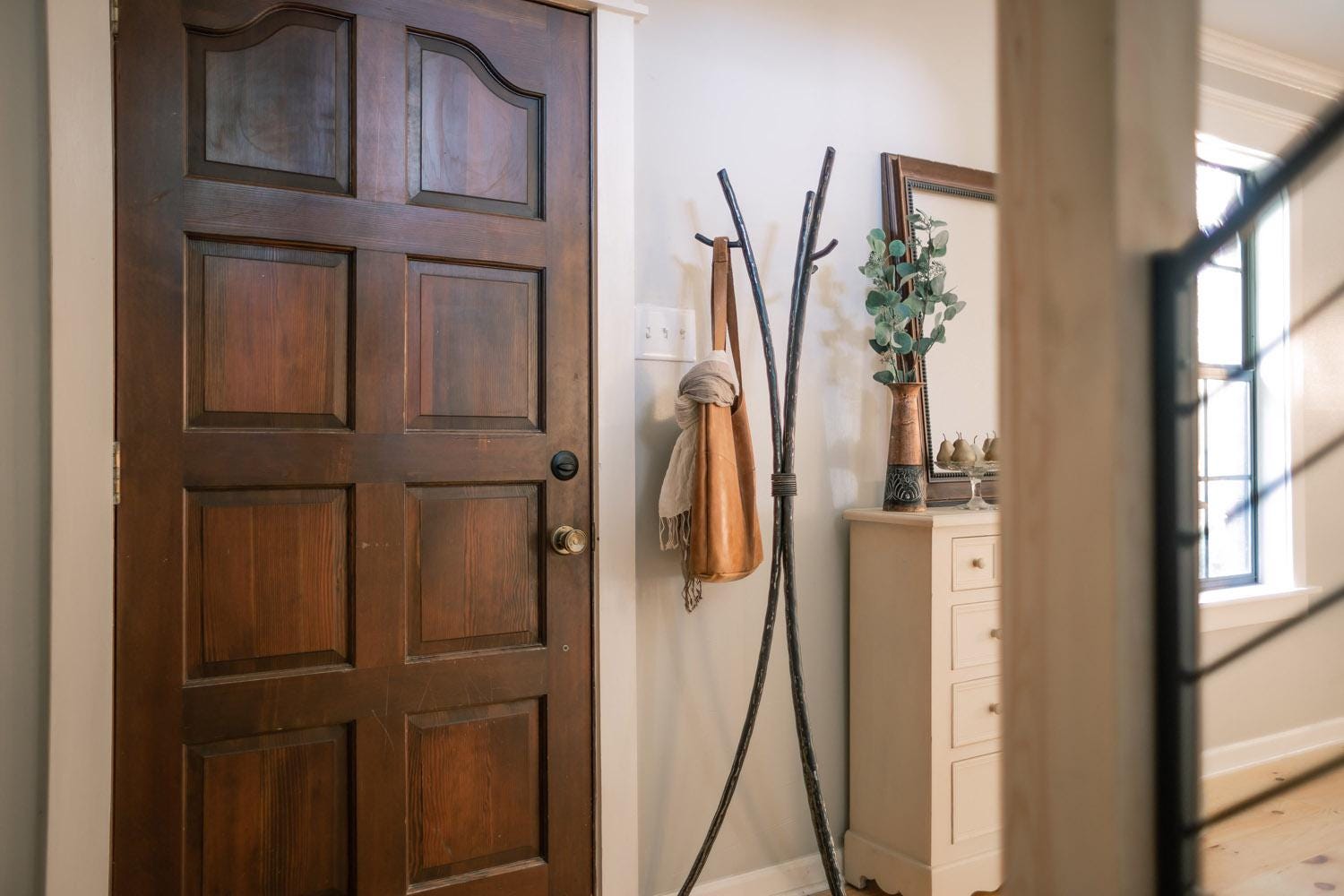 Iron Freestanding Coat Rack – Meridian – American Made by Urban Forge ...