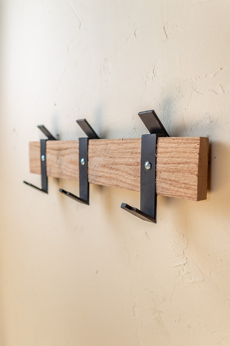 Urban Forge Wall Mounted Coat Rack - Thumbnail 3