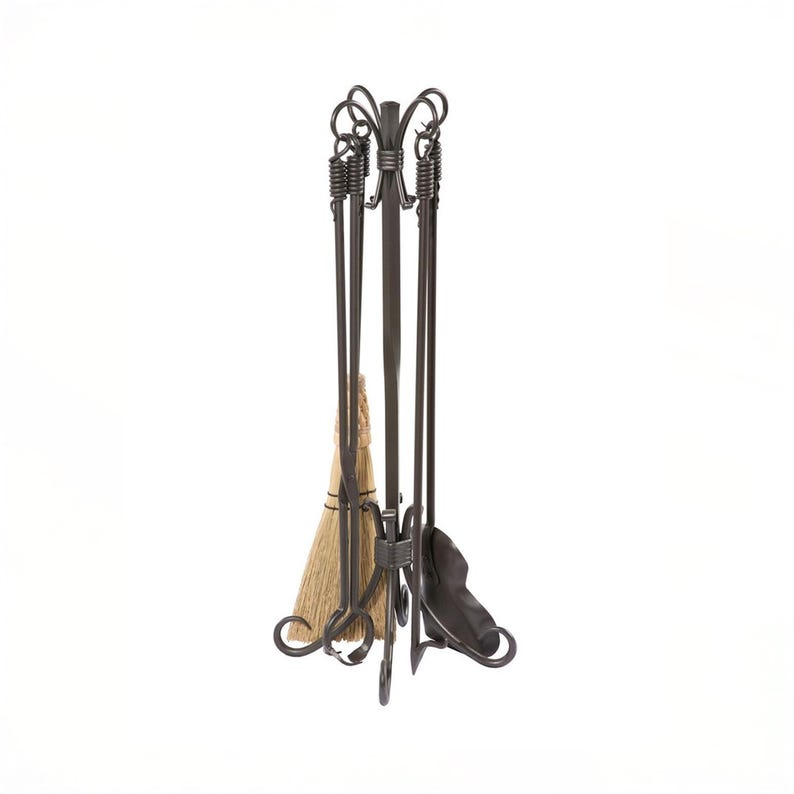 Urban Forge Delta Fireplace Tool Set - Thumbnail 3